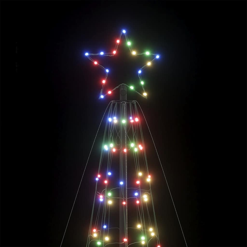 Albero di Natale a LED con Punte 1534 LED Colorato 500 cm