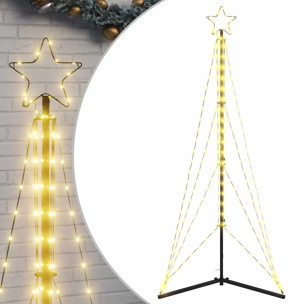 Albero di Natale a LED 363 LED Bianco Caldo 182 cm - homemem39