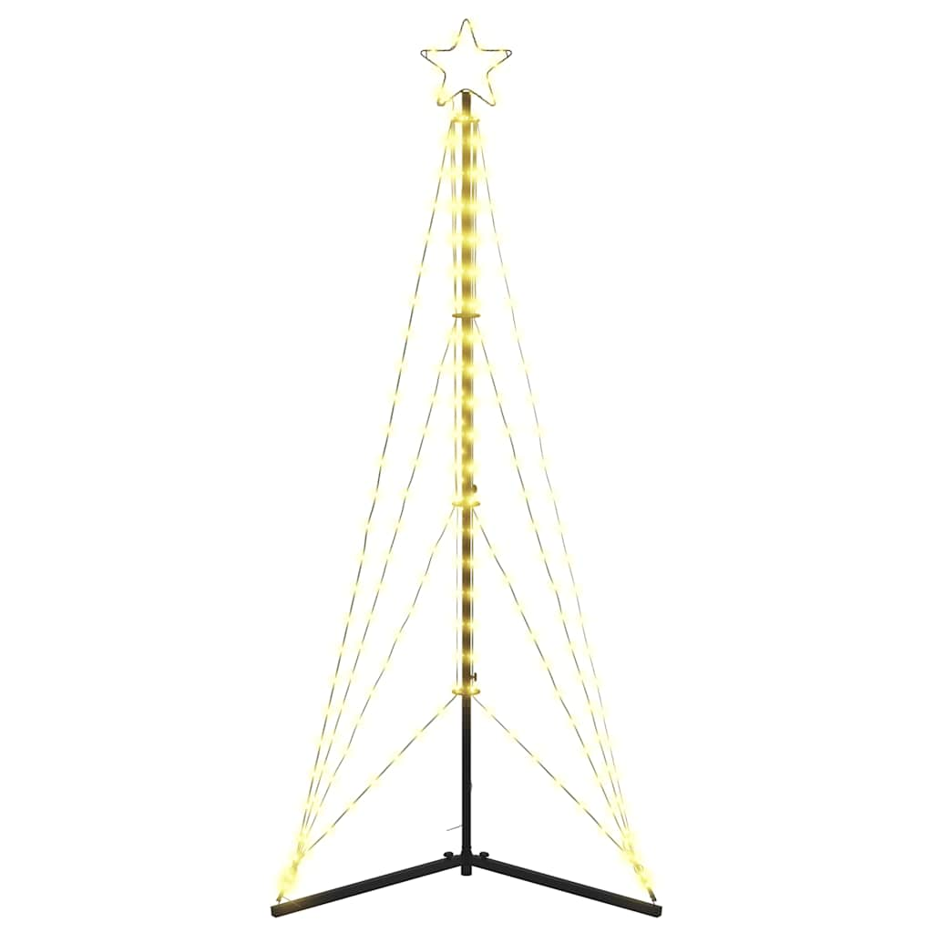 Albero di Natale a LED 363 LED Bianco Caldo 182 cm - homemem39