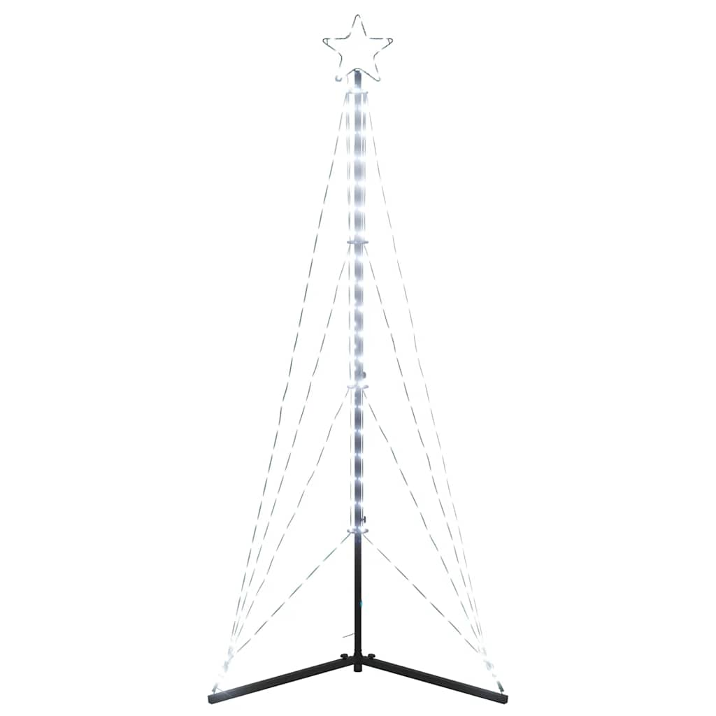 Albero di Natale a LED 363 LED Bianco Freddo 182 cm - homemem39