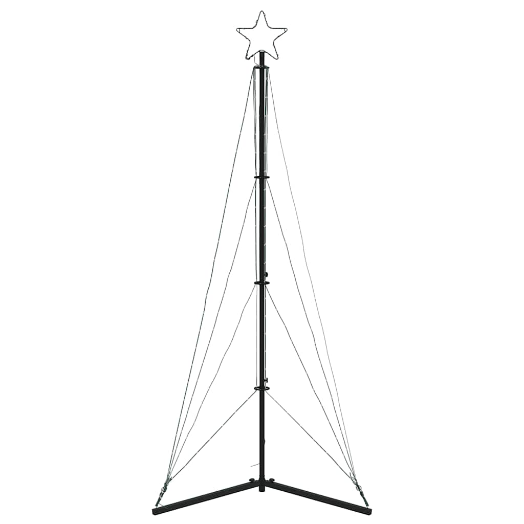 Albero di Natale a LED 363 LED Bianco Freddo 182 cm - homemem39