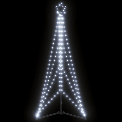 Albero di Natale a LED 363 LED Bianco Freddo 182 cm - homemem39