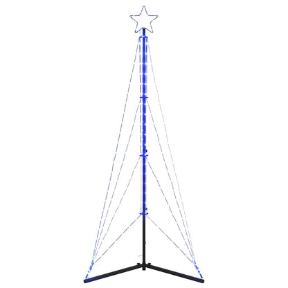 Albero di Natale a LED 363 LED Blu 182 cm