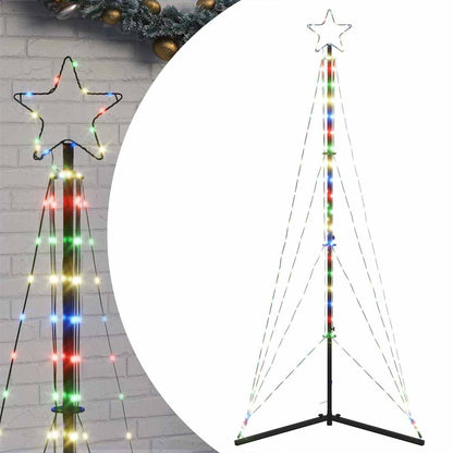 Albero di Natale a LED 363 LED Colorato 182 cm - homemem39