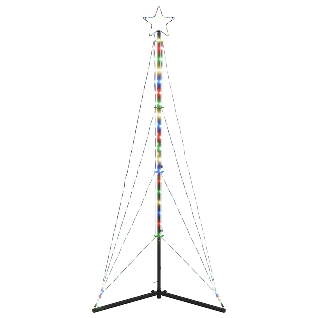 Albero di Natale a LED 363 LED Colorato 182 cm - homemem39