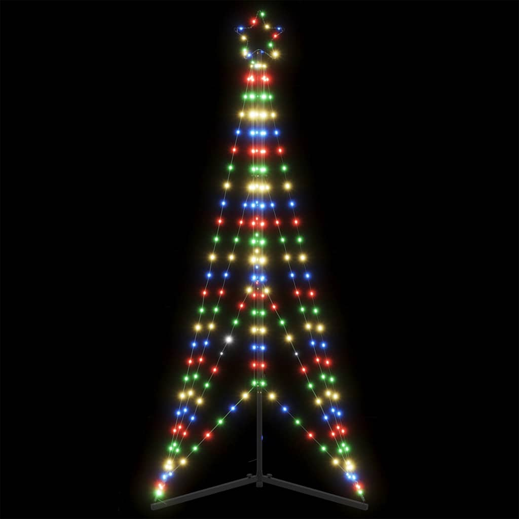 Albero di Natale a LED 363 LED Colorato 182 cm