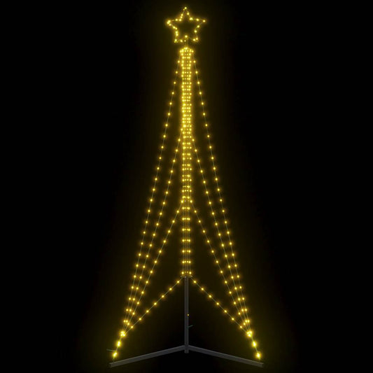 Albero di Natale a LED 483 LED Bianco Caldo 240 cm - homemem39