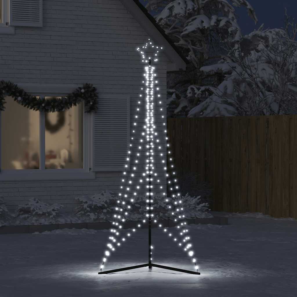 Albero di Natale a LED 483 LED Bianco Freddo 240 cm - homemem39