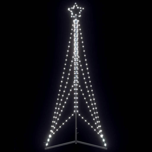 Albero di Natale a LED 483 LED Bianco Freddo 240 cm - homemem39