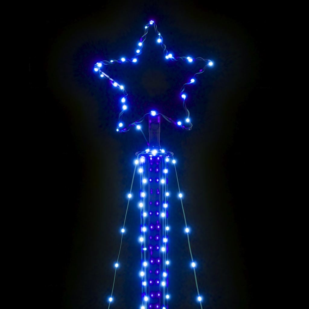 Albero di Natale a LED 483 LED Blu 240 cm