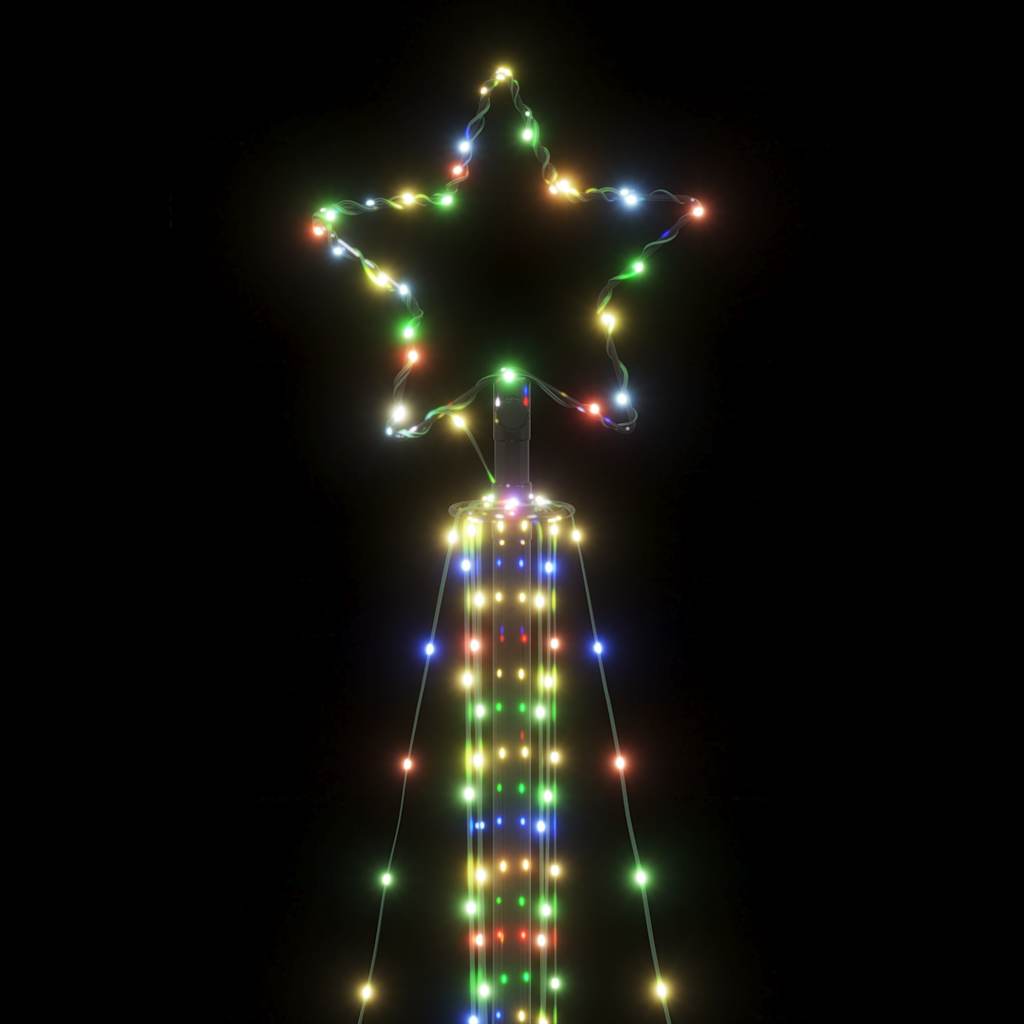 Albero di Natale a LED 483 LED Colorato 240 cm - homemem39