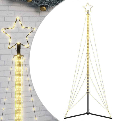 Albero di Natale a LED 525 LED Bianco Caldo 302 cm - homemem39