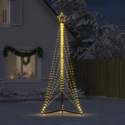 Albero di Natale a LED 525 LED Bianco Caldo 302 cm - homemem39