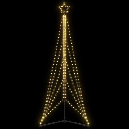 Albero di Natale a LED 525 LED Bianco Caldo 302 cm - homemem39