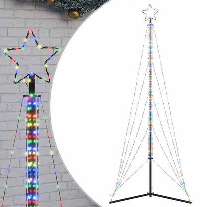 Albero di Natale a LED 525 LED Colorato 302 cm - homemem39