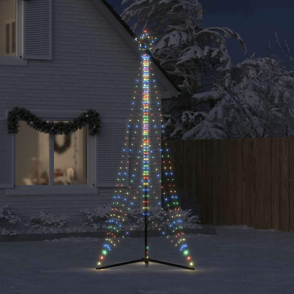 Albero di Natale a LED 525 LED Colorato 302 cm - homemem39