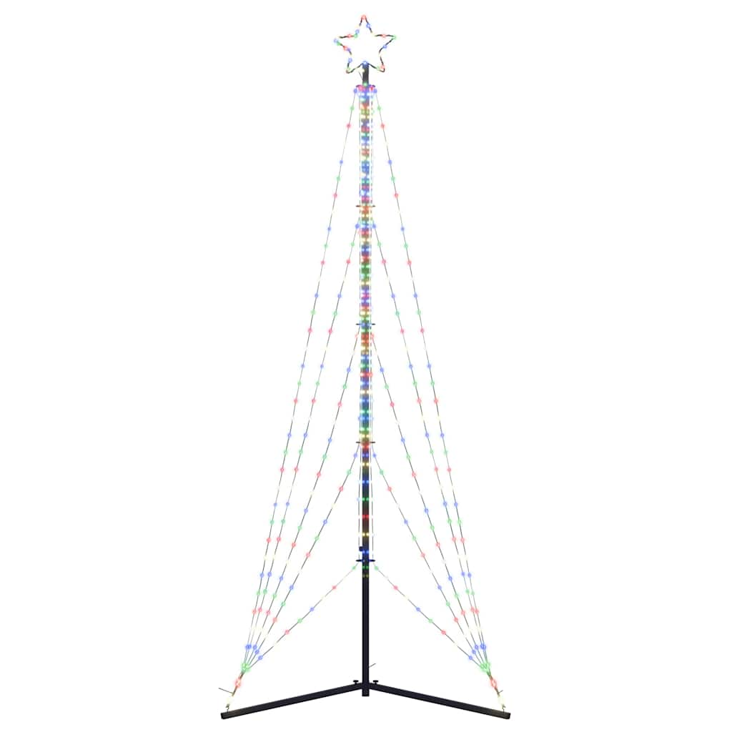 Albero di Natale a LED 525 LED Colorato 302 cm - homemem39