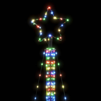 Albero di Natale a LED 525 LED Colorato 302 cm