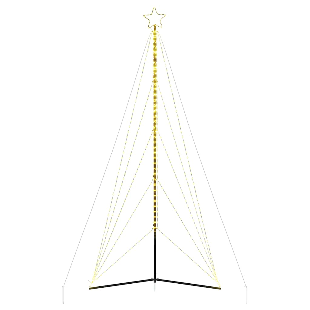 Albero di Natale a LED 615 LED Bianco Caldo 404,5 cm - homemem39