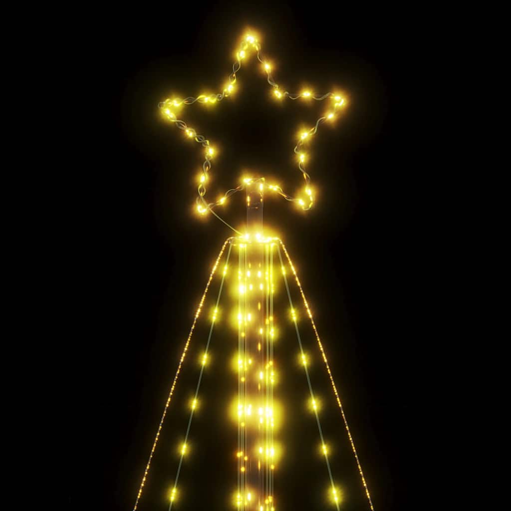 Albero di Natale a LED 615 LED Bianco Caldo 404,5 cm - homemem39