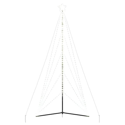 Albero di Natale a LED 615 LED Bianco Freddo 404,5 cm - homemem39