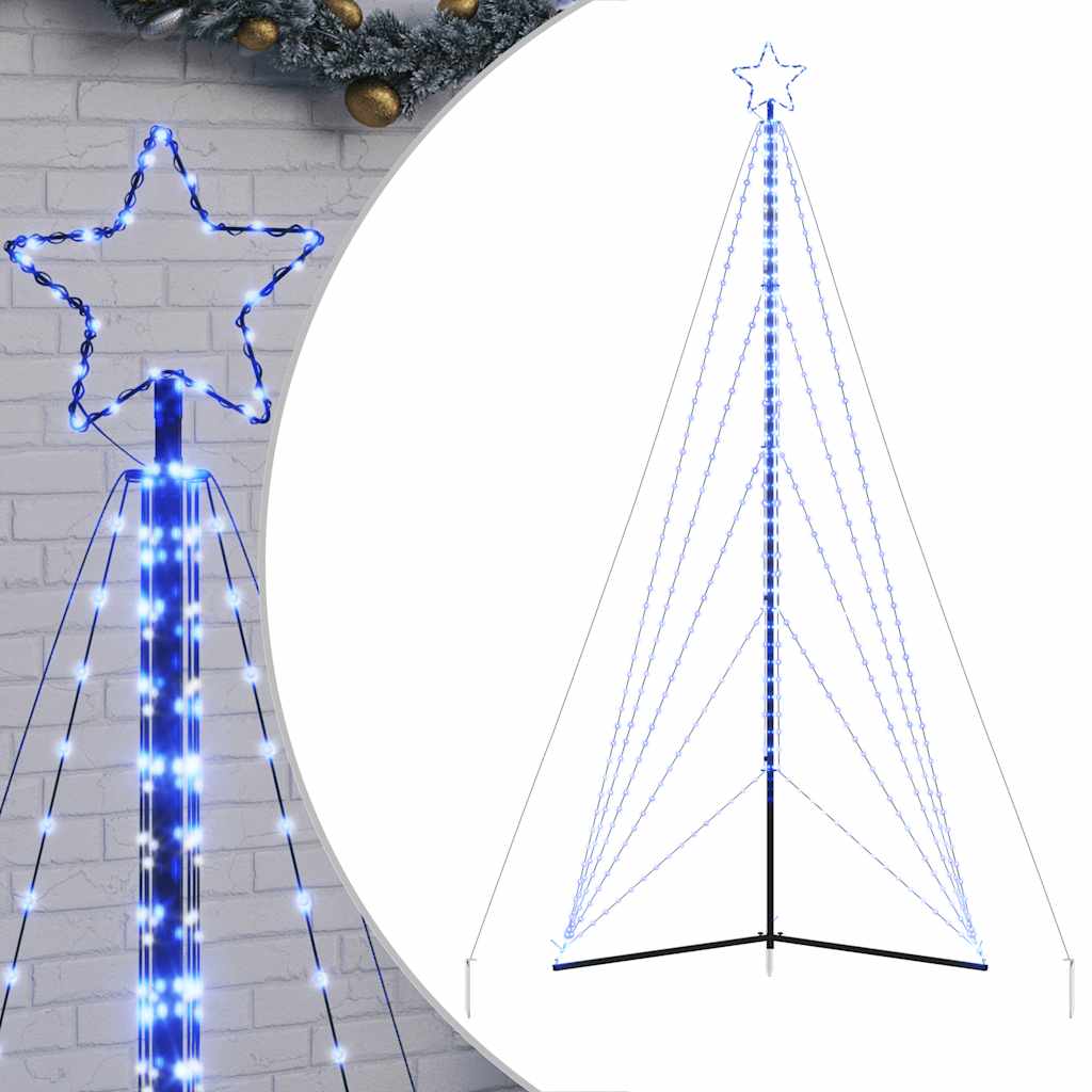 Albero di Natale a LED 615 LED Blu 404,5 cm