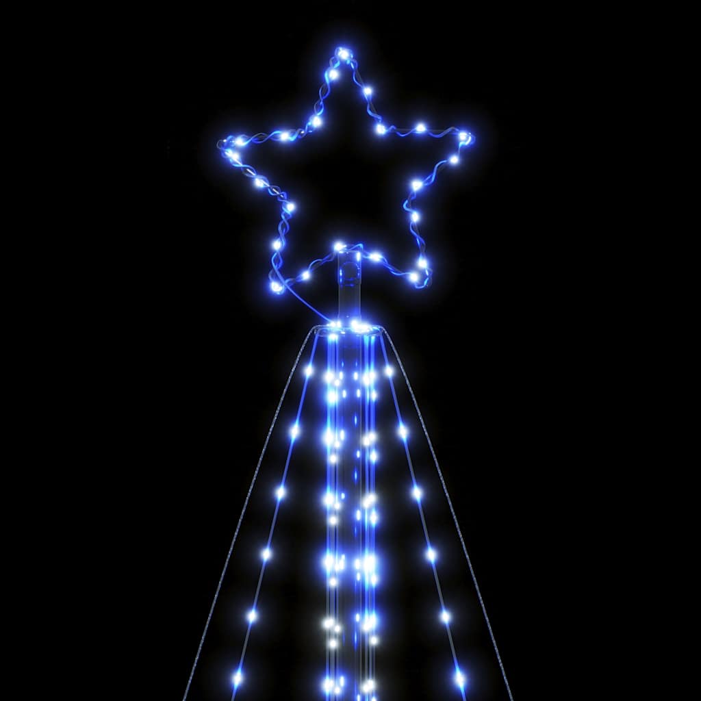 Albero di Natale a LED 615 LED Blu 404,5 cm