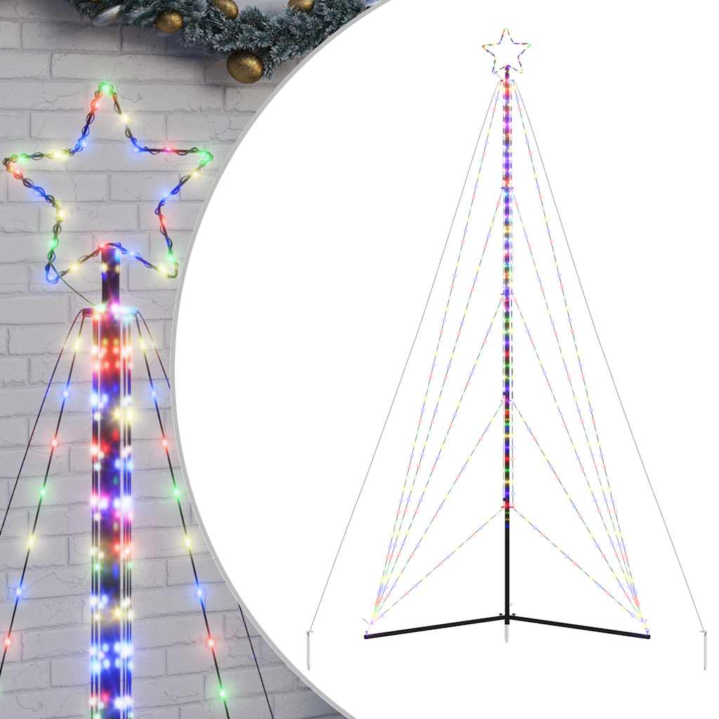 Albero di Natale a LED 615 LED Colorato 404,5 cm - homemem39