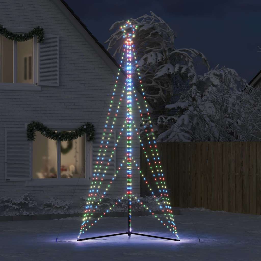 Albero di Natale a LED 615 LED Colorato 404,5 cm