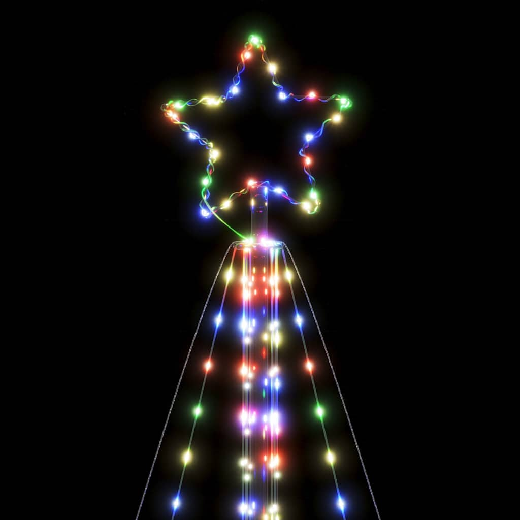 Albero di Natale a LED 615 LED Colorato 404,5 cm