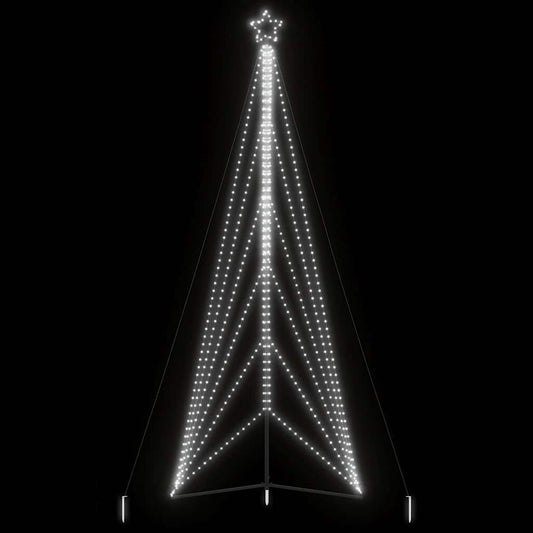 Albero di Natale a LED 861 LED Bianco Freddo 478 cm