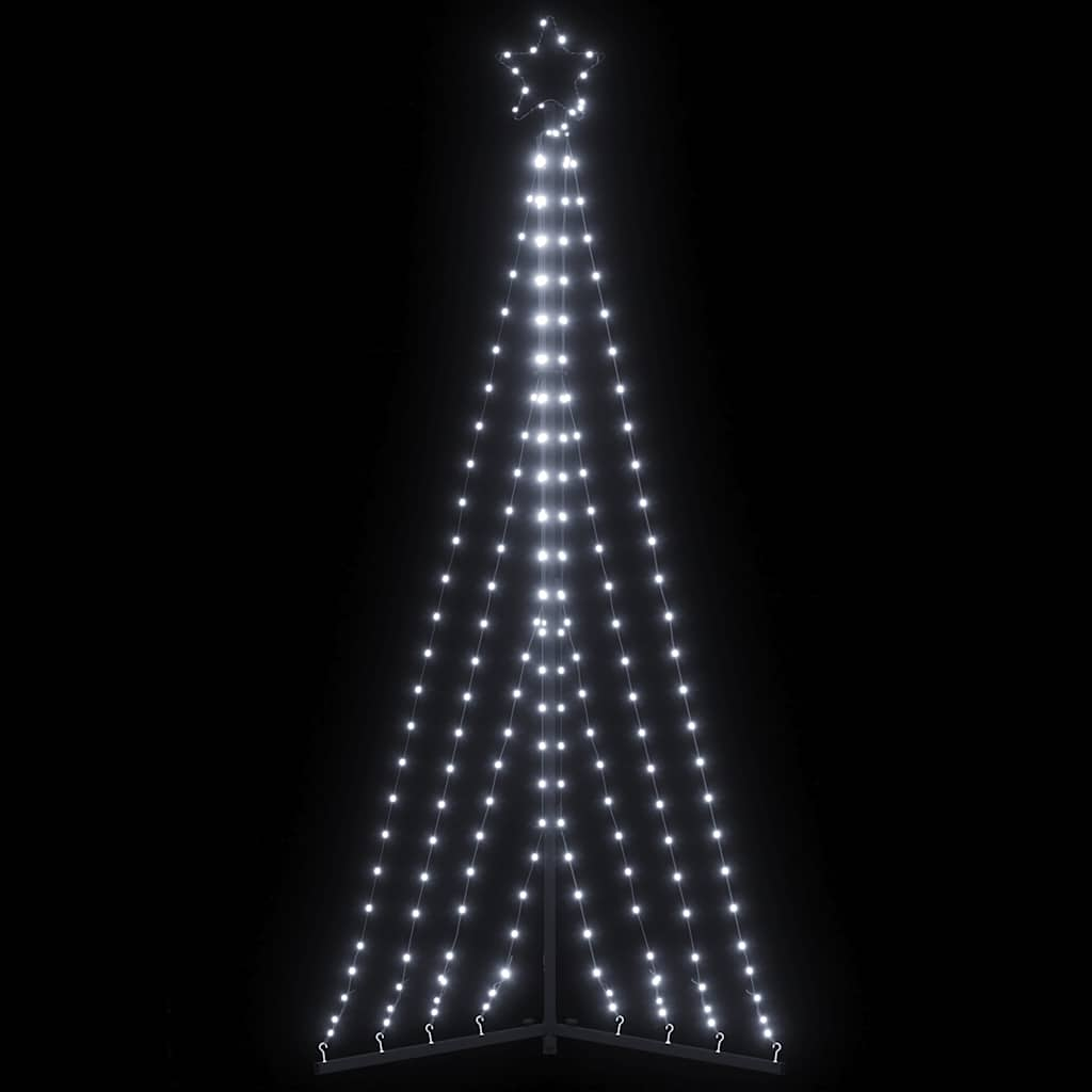 Albero di Natale a LED 339 LED Bianco Freddo 187 cm - homemem39