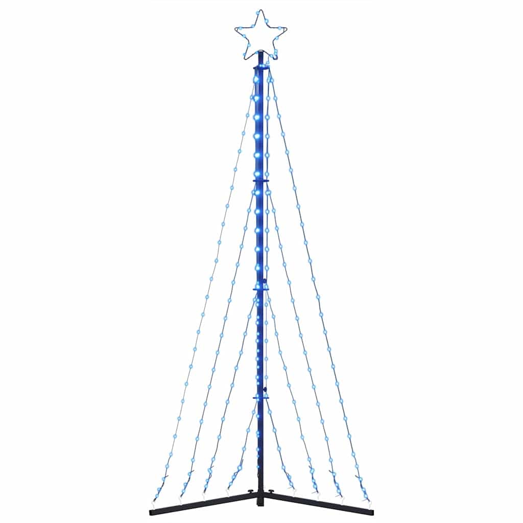 Albero di Natale a LED 339 LED Blu 187 cm