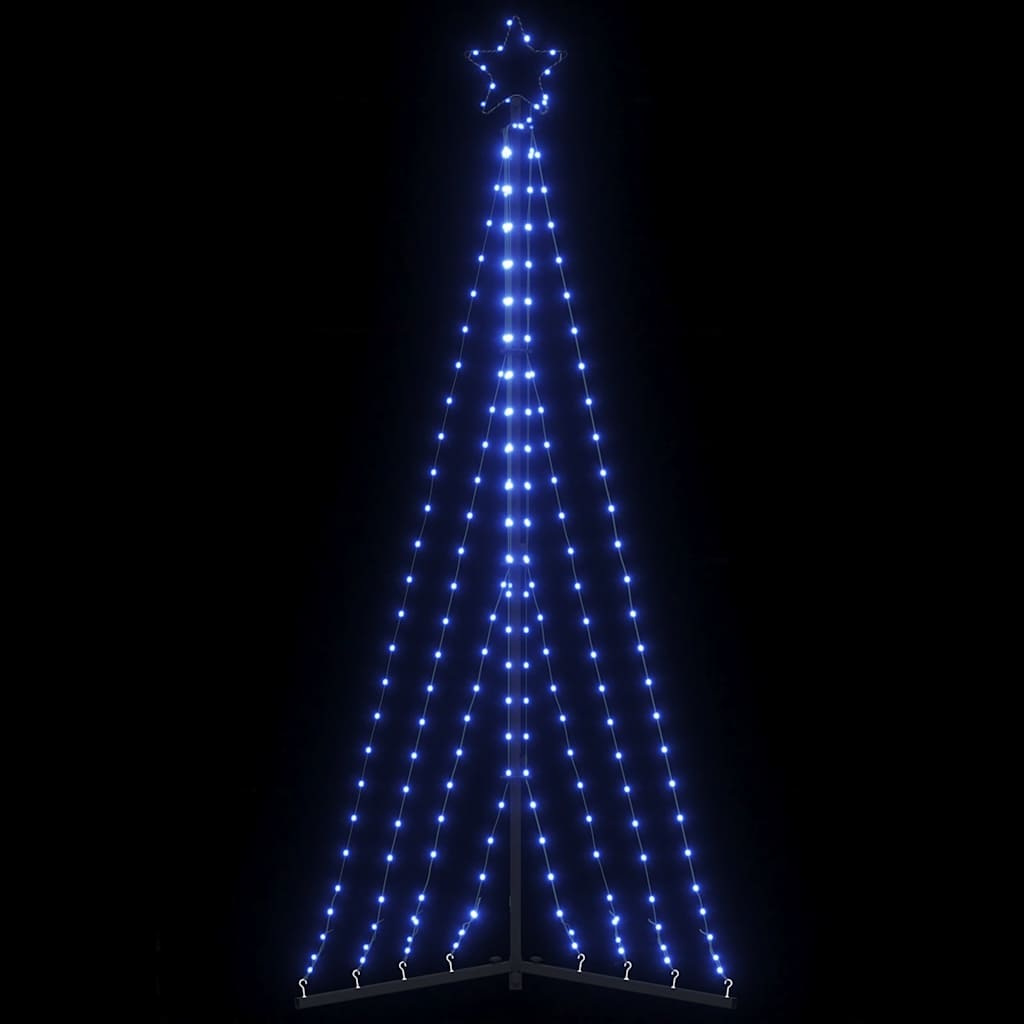 Albero di Natale a LED 339 LED Blu 187 cm