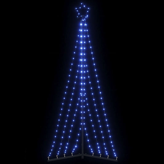 Albero di Natale a LED 339 LED Blu 187 cm