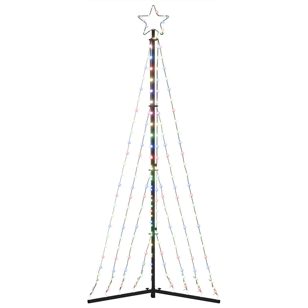 Albero di Natale a LED 339 LED Colorato 187 cm