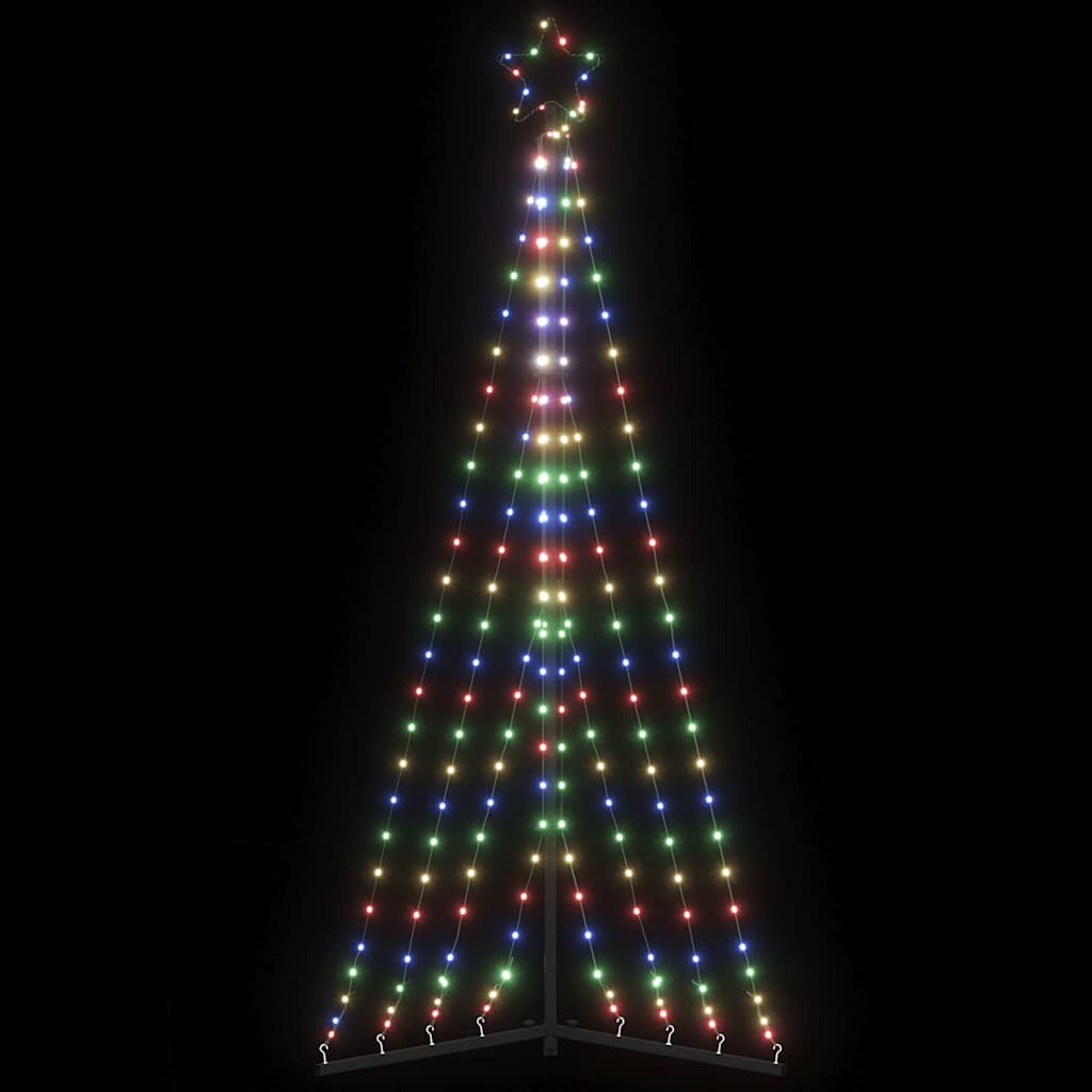 Albero di Natale a LED 339 LED Colorato 187 cm - homemem39