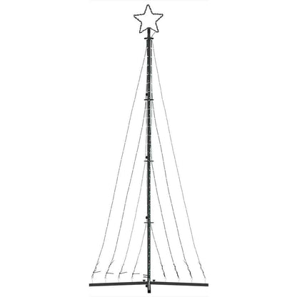 Albero di Natale a LED 447 LED Blu 249 cm