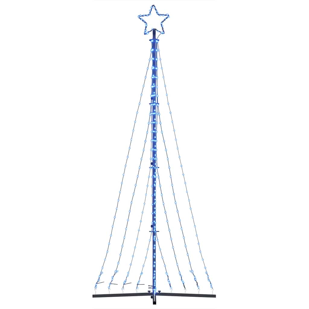 Albero di Natale a LED 447 LED Blu 249 cm