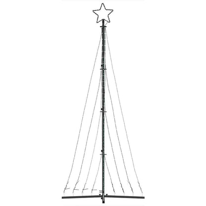 Albero di Natale a LED 447 LED Colorato 249 cm