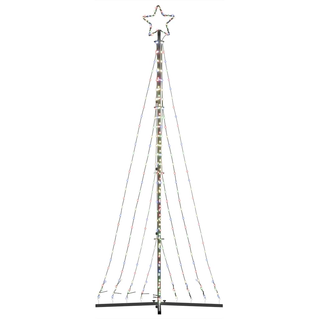 Albero di Natale a LED 447 LED Colorato 249 cm - homemem39