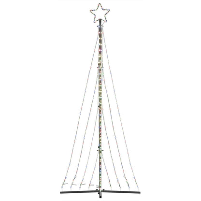 Albero di Natale a LED 447 LED Colorato 249 cm - homemem39