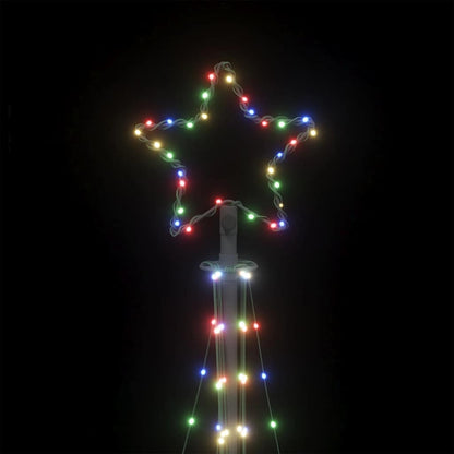 Albero di Natale a LED 447 LED Colorato 249 cm - homemem39