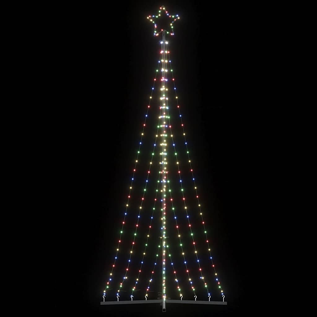 Albero di Natale a LED 447 LED Colorato 249 cm