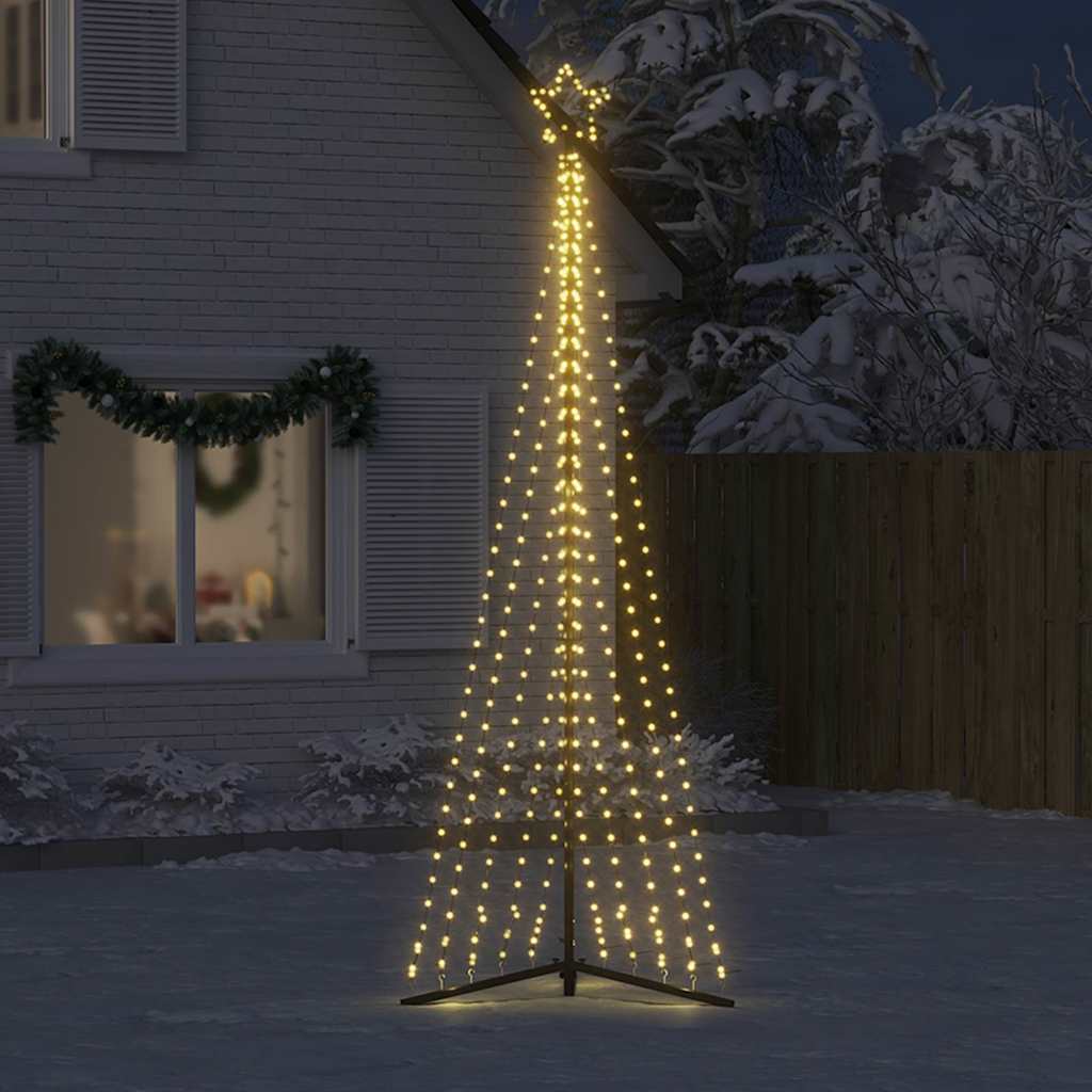 Albero di Natale a LED 495 LED Bianco Caldo 300,5 cm - homemem39
