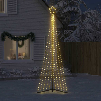 Albero di Natale a LED 495 LED Bianco Caldo 300,5 cm - homemem39