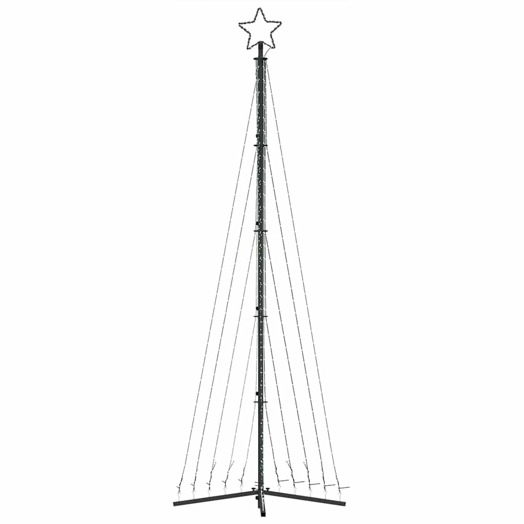 Albero di Natale a LED 495 LED Bianco Freddo 300,5 cm