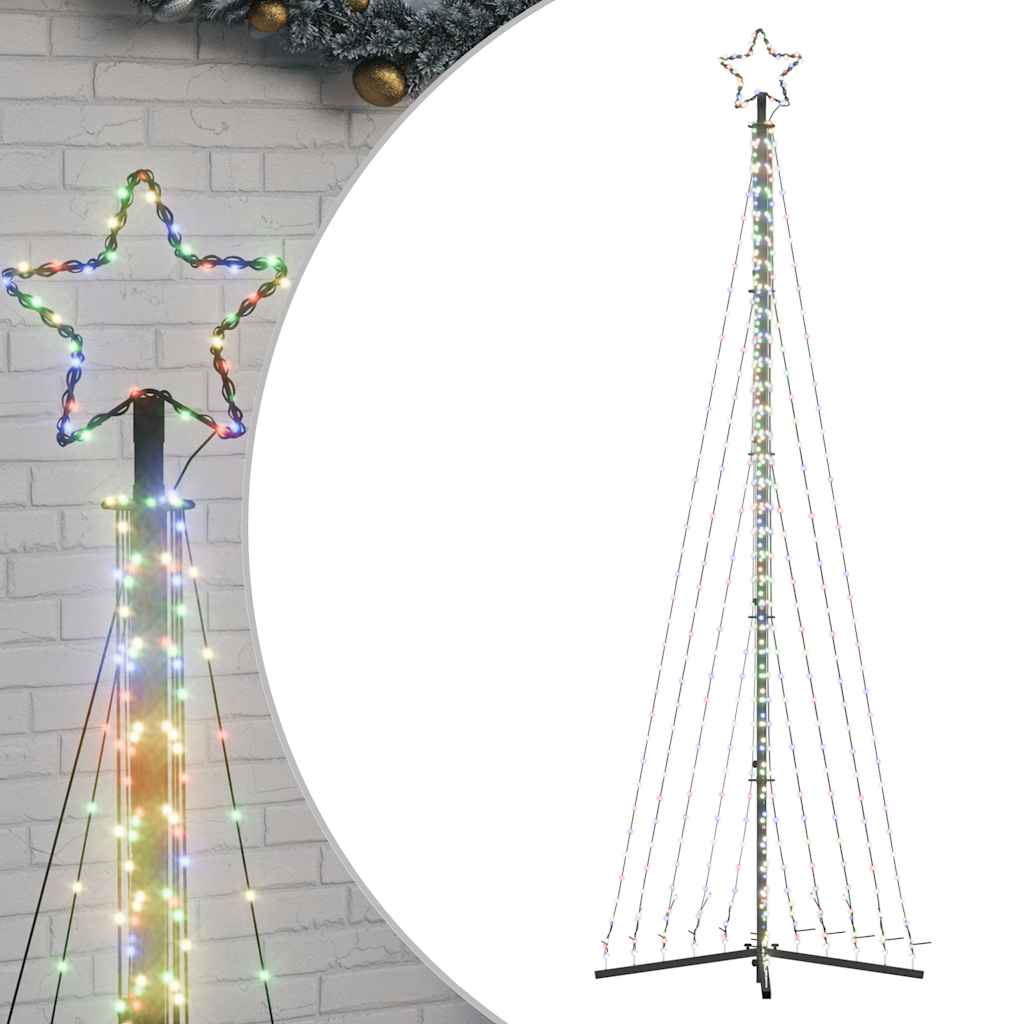 Albero di Natale a LED 495 LED Colorati 300,5 cm