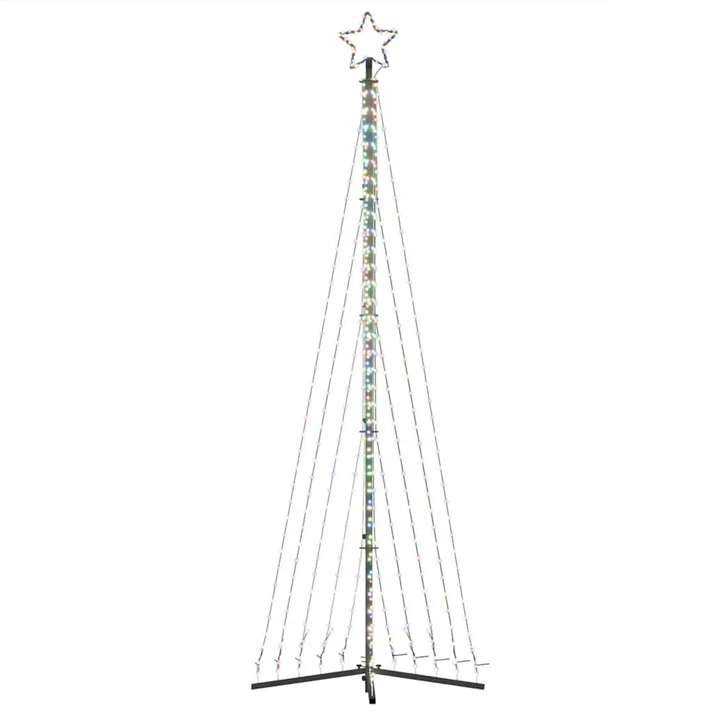 Albero di Natale a LED 495 LED Colorati 300,5 cm