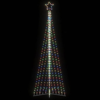 Albero di Natale a LED 495 LED Colorati 300,5 cm